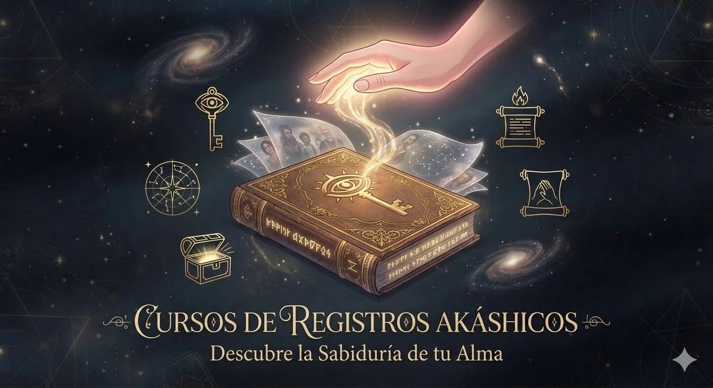 Sesión de acceso a los Registros Akáshicos con diagrama espiritual